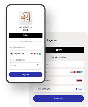 Online payments - checkout